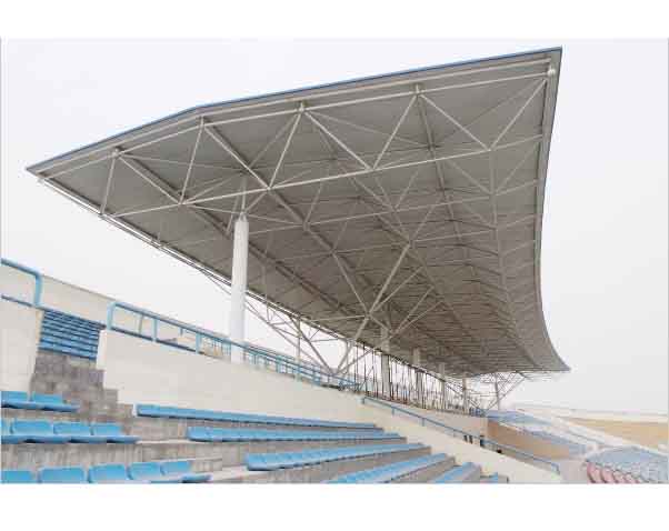 泉州河南理工大学体育场看台网架